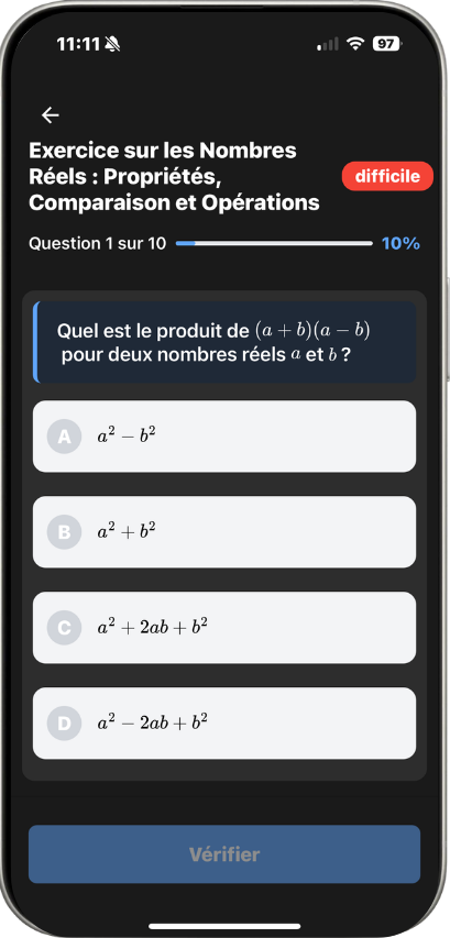 📝 Multiple-choice exercises: Progress at your own pace