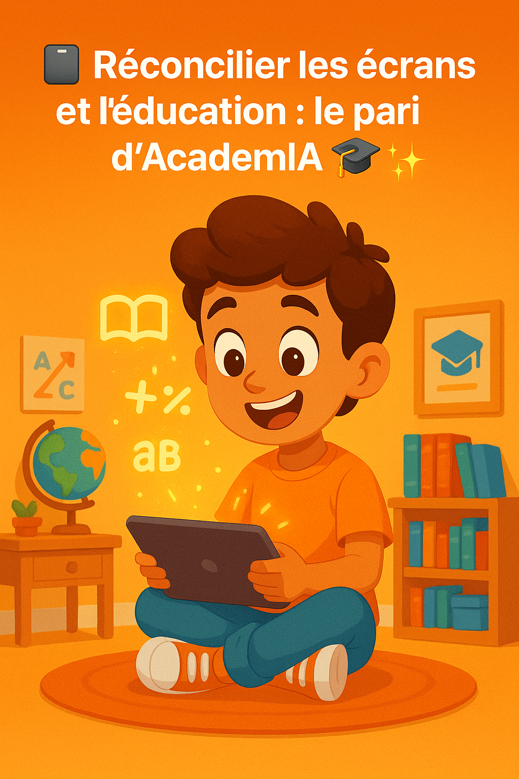 📱 Réconcilier les écrans et l’éducation : le pari d’AcademIA 🎓✨