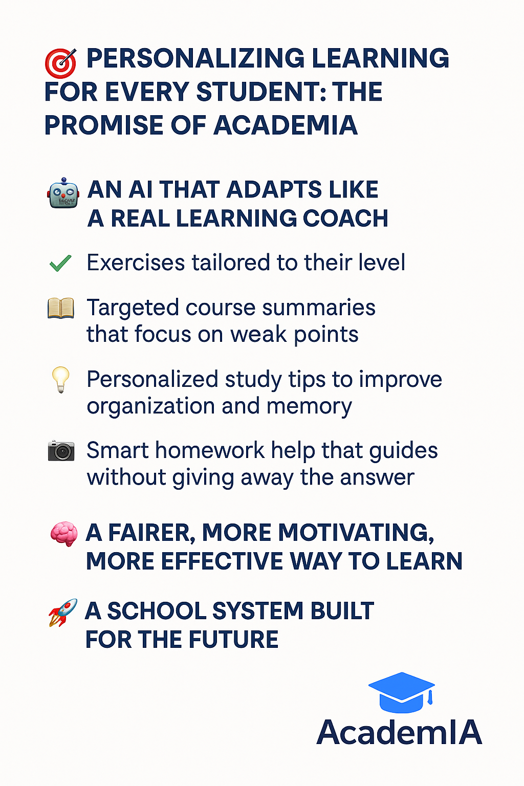 🎯 Personalizing Learning for Every Student: The Promise of AcademIA